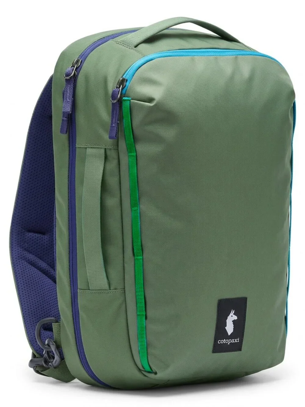 Unisex Cotopaxi Chasqui 13L Sling Pack Crossbody Backpack GUC Green Multi